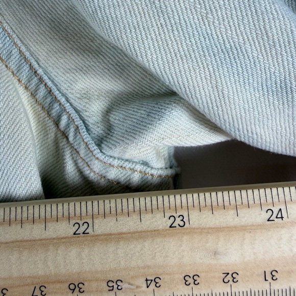 POLO RALPH LAUREN Stonewashed Destressed Denim Trucker Jacket Mens Size L - Picture 5 of 10